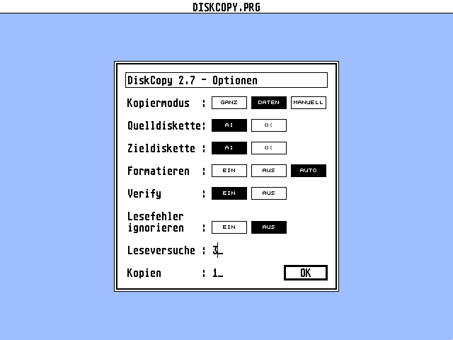 DiskCopy atari screenshot